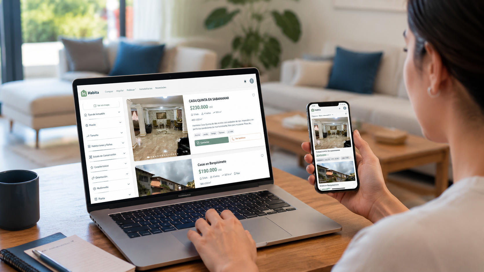 Cómo buscar propiedades en Habita: guía completa para encontrar tu próximo hogar