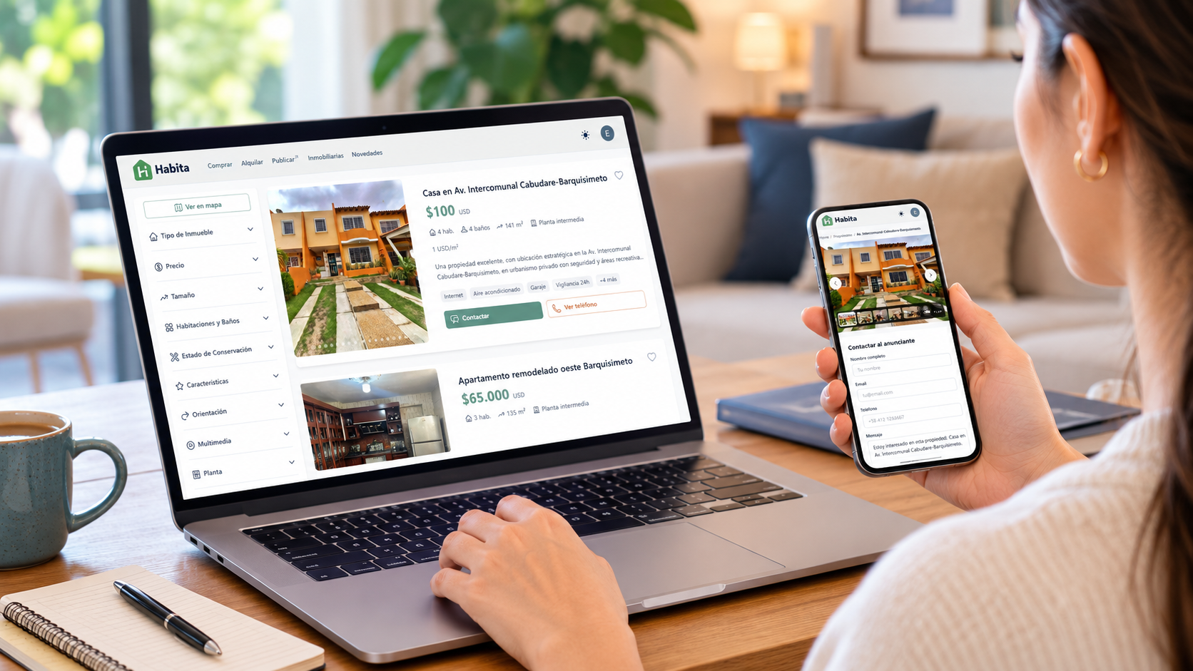 Cómo buscar propiedades en Habita: guía completa para encontrar tu próximo hogar