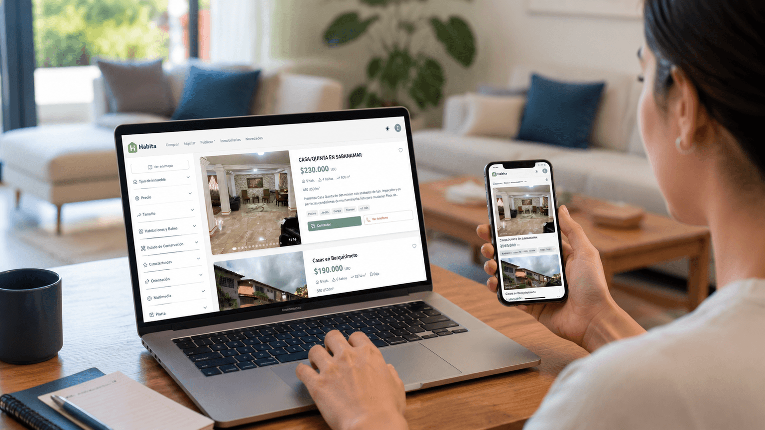 Cómo buscar propiedades en Habita: guía completa para encontrar tu próximo hogar